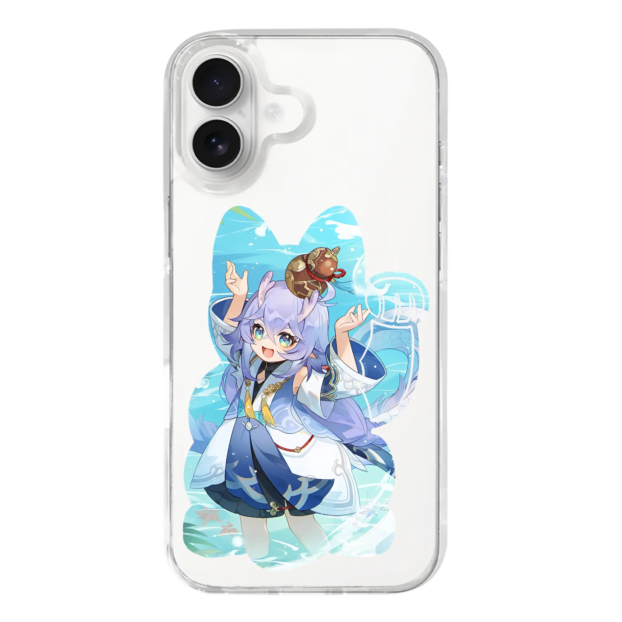 崩壊：スターレイル グッズ 白露 - iPhone 17シリーズ 透明スマホケース – 薄型・耐衝撃・精密フィット保護カバー